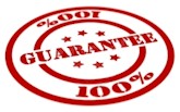 Garantia 100 % satisfacion