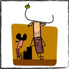Pinturas originales - caricaturas de la vida Española por Luis Santiago
