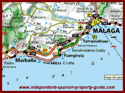 Mijas_costa map