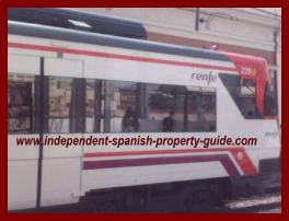 train in Spain